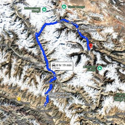 Doklam Stand-Off route map