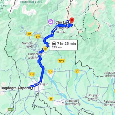 1967: Sino-India Conflict (The Complete Voyage) route map