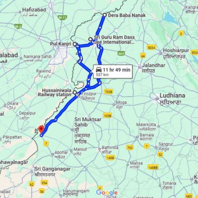 1971: Indo-Pak War (The Complete Voyage) route map